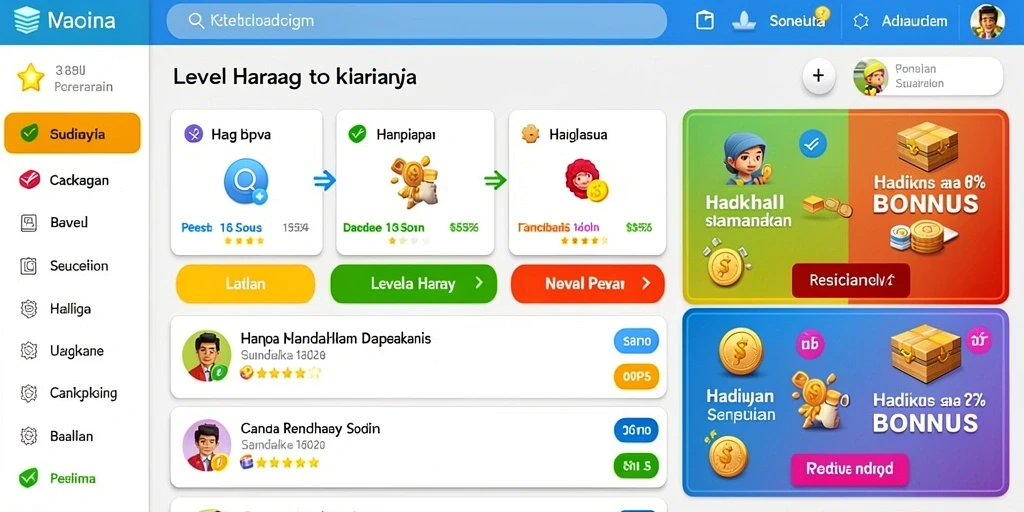 Fitur sosial yang memungkinkan interaksi antar pemain.