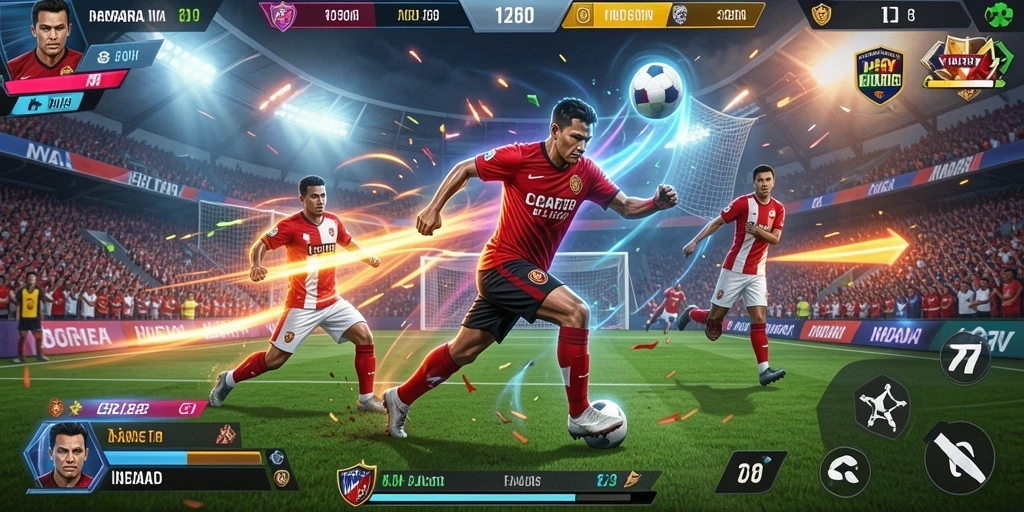 Fitur multiplayer yang memungkinkan bermain bersama teman.