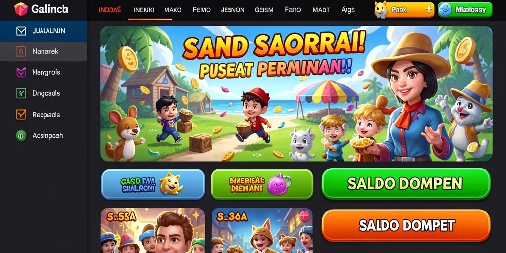 Bonus menarik untuk pengguna baru yang mendaftar.